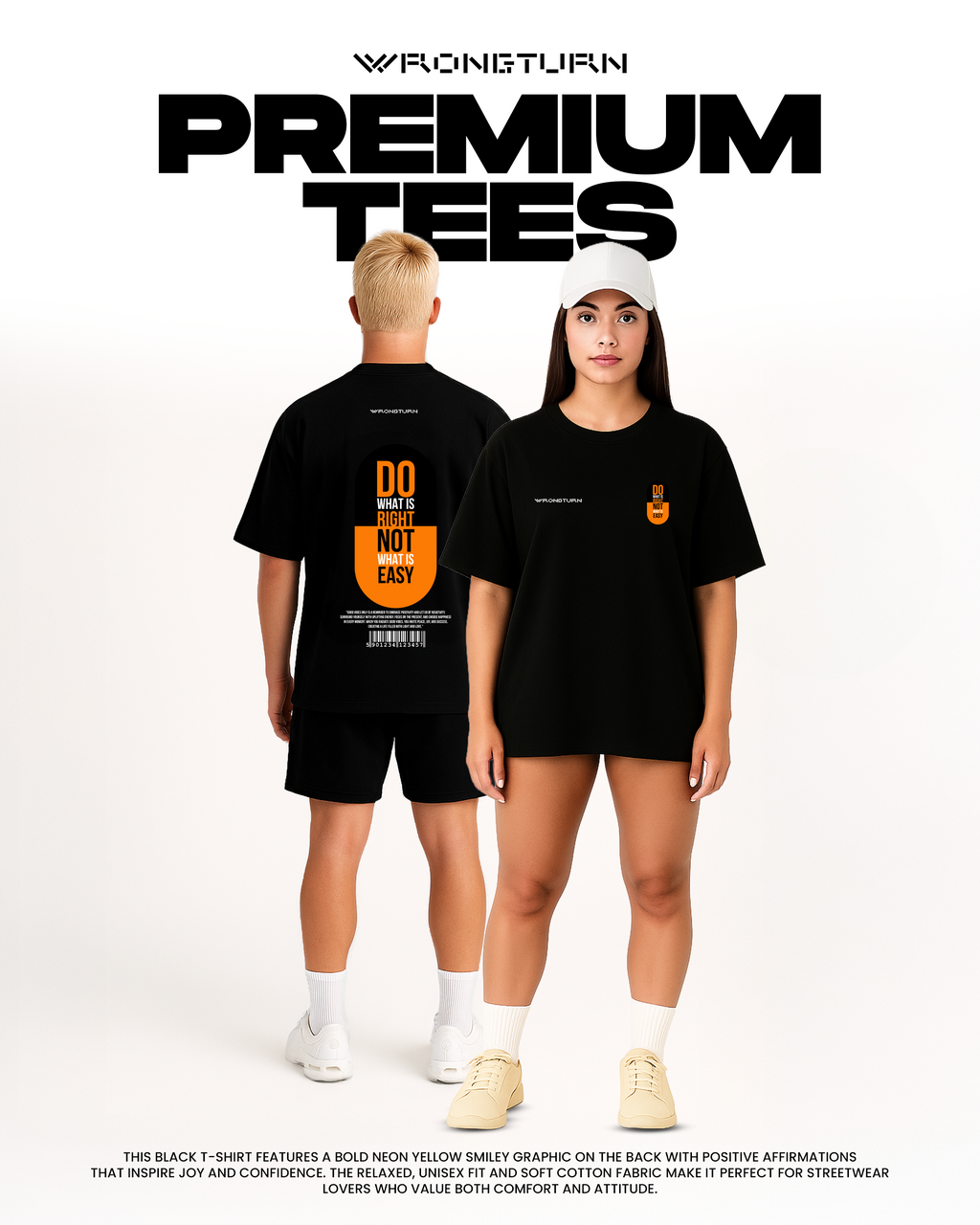 DO WHAT IS RIGHT Oversized Tee